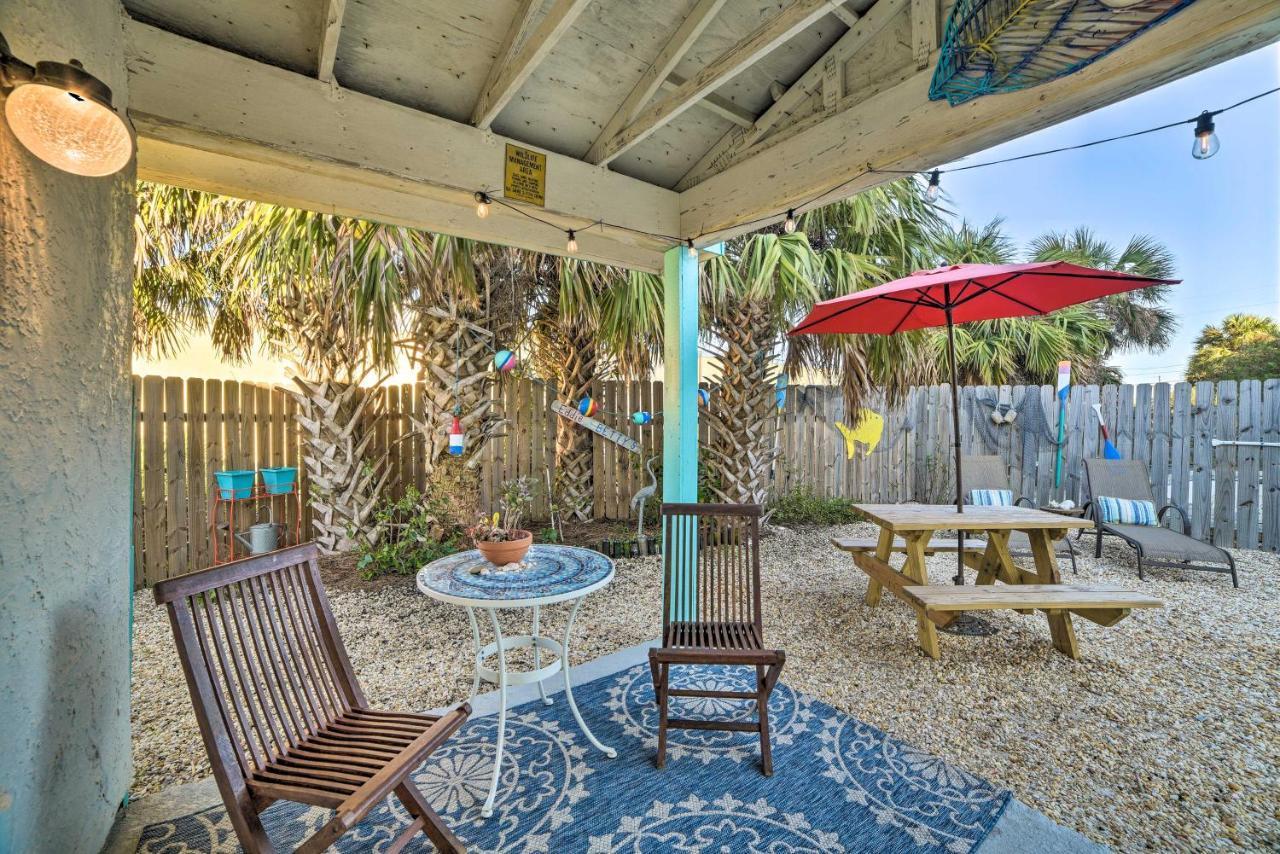 Pcb Studio With Private Patio Steps To Beach! Panama City Beach Eksteriør bilde