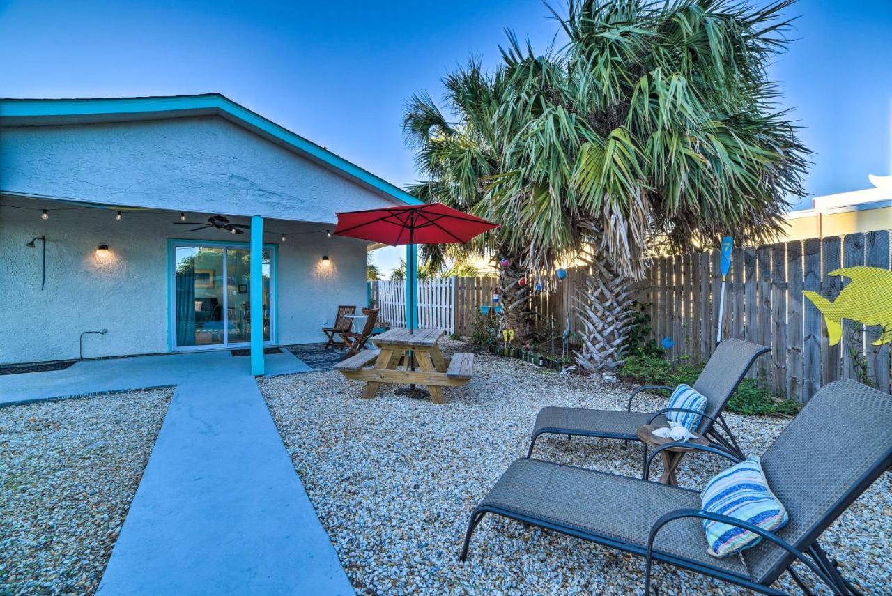 Pcb Studio With Private Patio Steps To Beach! Panama City Beach Eksteriør bilde