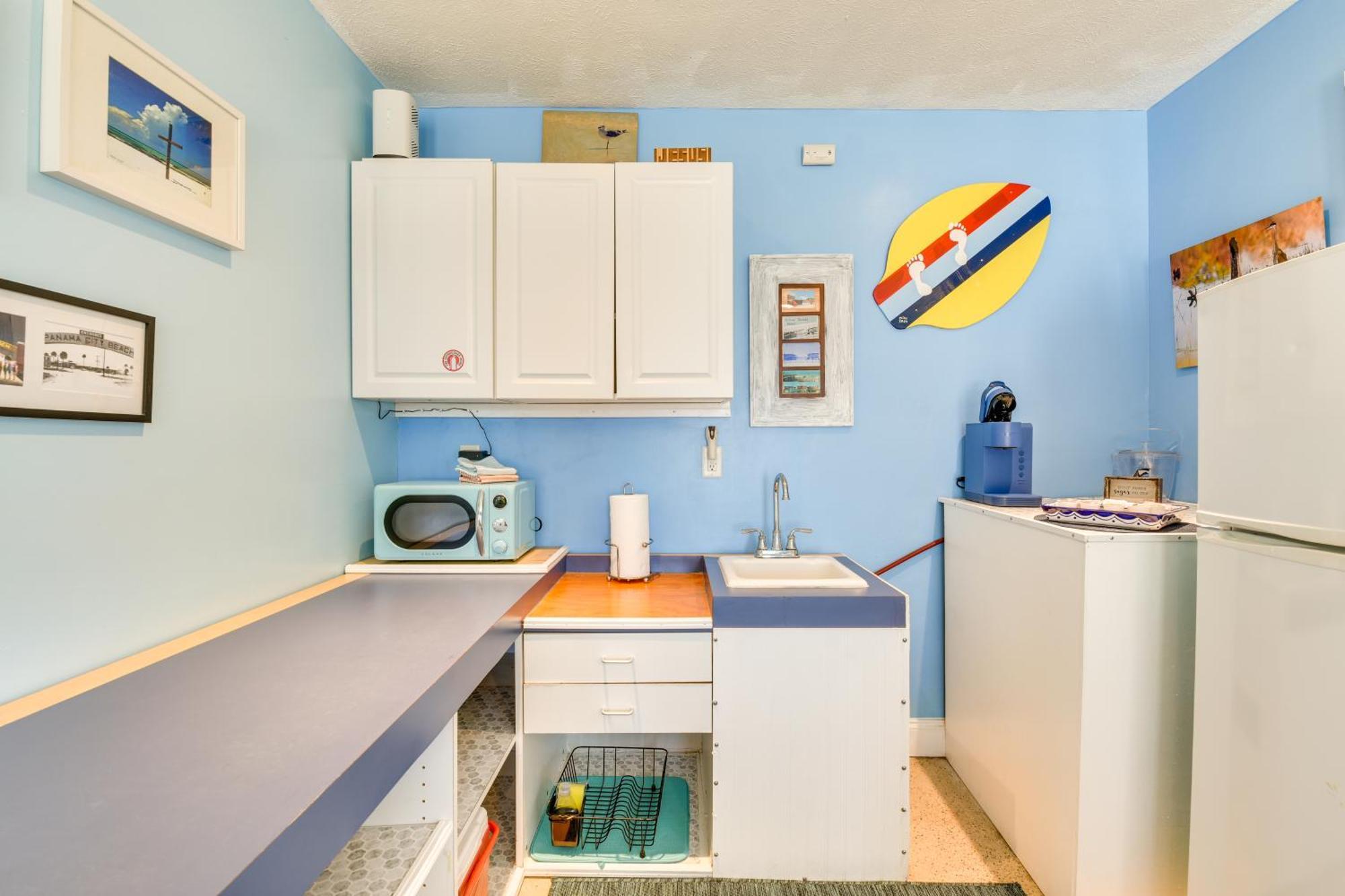 Pcb Studio With Private Patio Steps To Beach! Panama City Beach Eksteriør bilde