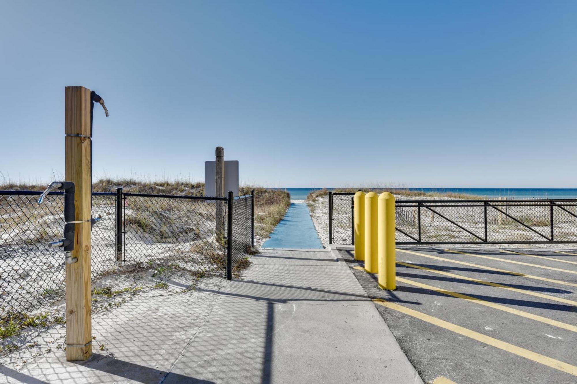 Pcb Studio With Private Patio Steps To Beach! Panama City Beach Eksteriør bilde