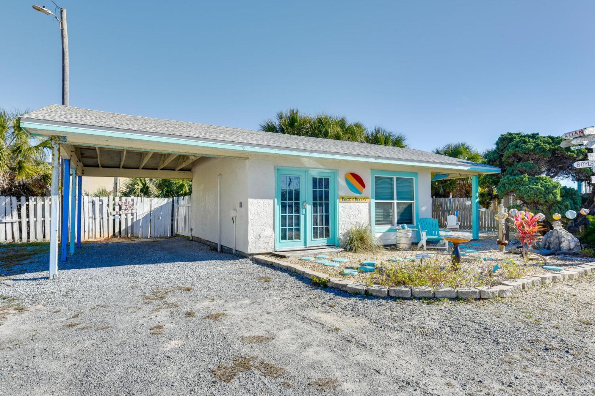 Pcb Studio With Private Patio Steps To Beach! Panama City Beach Eksteriør bilde