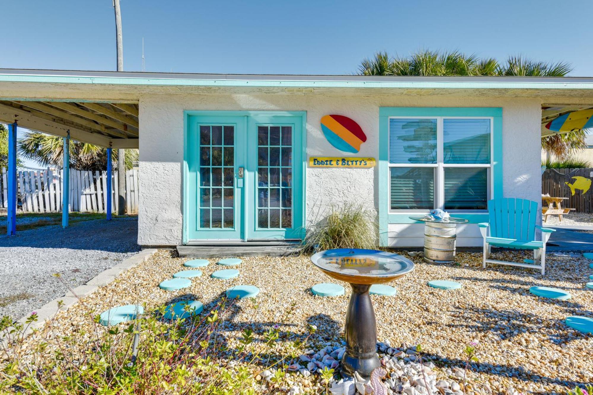 Pcb Studio With Private Patio Steps To Beach! Panama City Beach Eksteriør bilde
