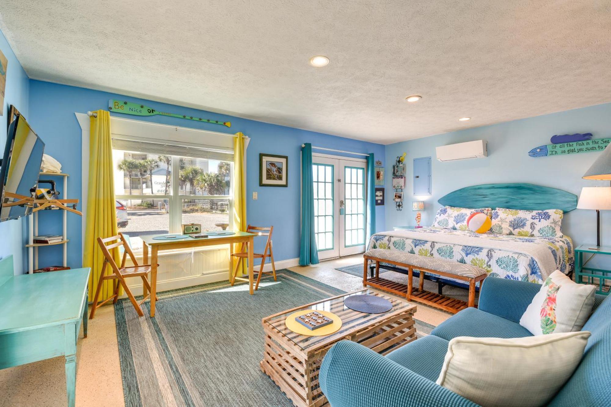 Pcb Studio With Private Patio Steps To Beach! Panama City Beach Eksteriør bilde